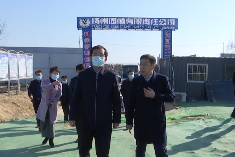 县委书记到游客服务中心、高端铝项目调研