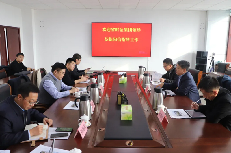 山东省财金投资集团副总经理、山东省财金发展公司董事长徐德斌来我县调研