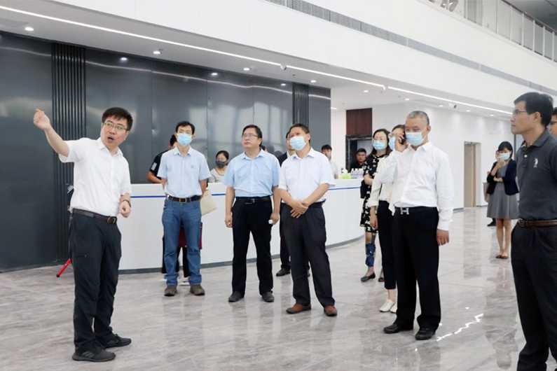 省驻阳信“四进”工作队县商务科技局县贸促会主要负责人到阳信金诺冷链物流进行现场观摩