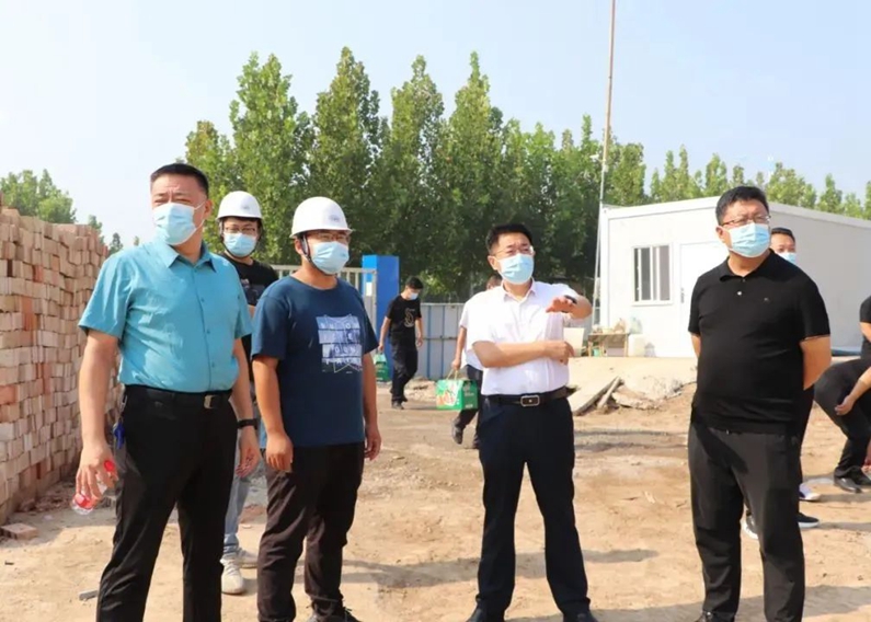 中秋慰问送真情　 浓浓关怀暖人心——阳信县城投集团领导慰问工地一线员工