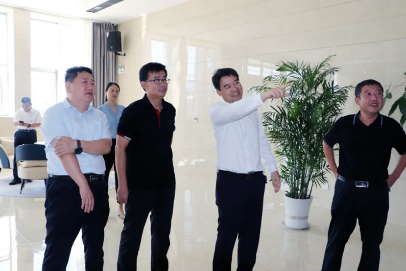 市银保监分局副局长刘寿章到阳信调研