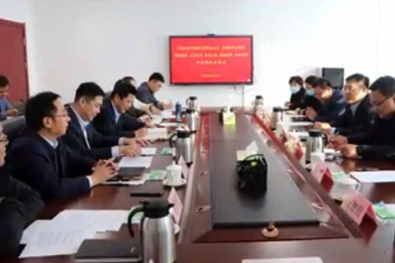 一行到阳信县城市建设投资集团交流学习